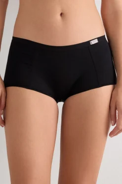 Bawełniane Figi Culotte o Kroju Krótkich Spodenek