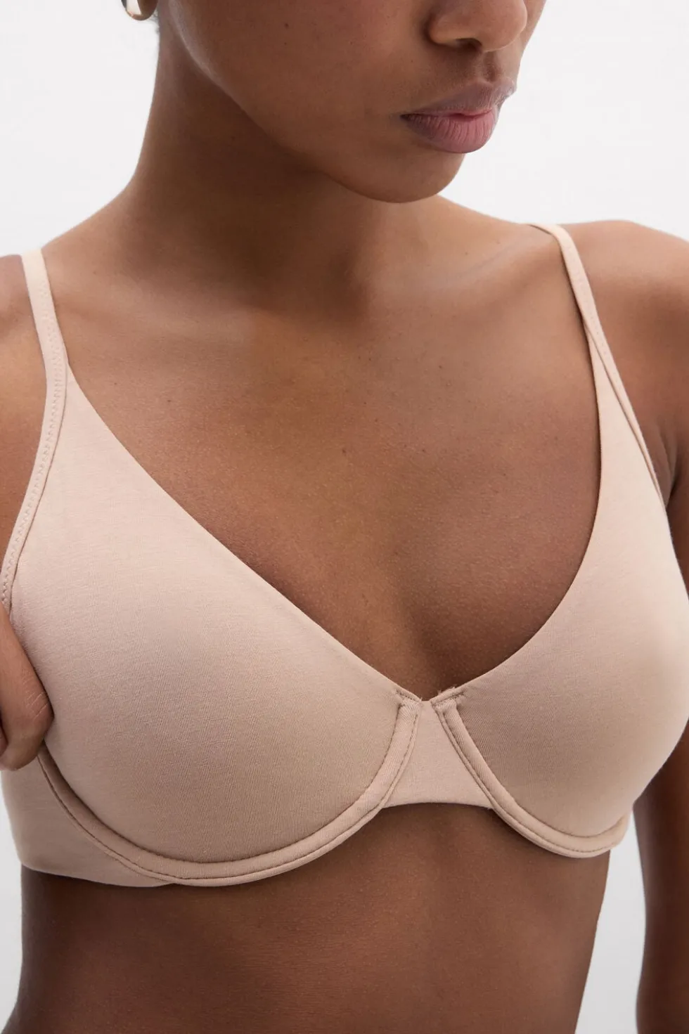 Biustonosz Balkonetka Amalia z Bawełny Ultralight Cotton
