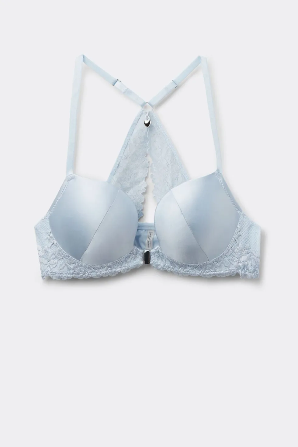 Biustonosz Push-Up Monica z Jedwabiu i Koronki Silky Flowers