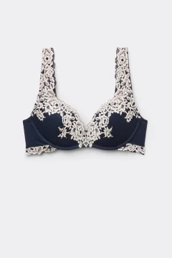 Biustonosz Super Push-Up Gioia Pretty Flowers