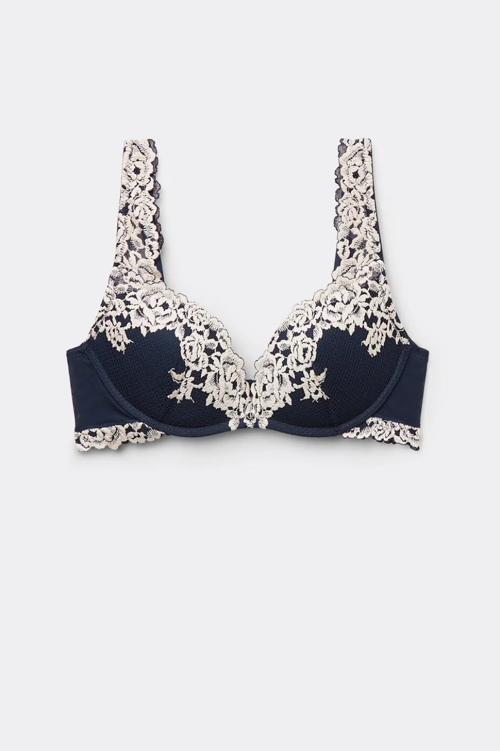 Biustonosz Super Push-Up Gioia Pretty Flowers