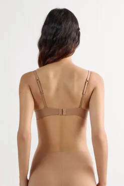 Biustonosz super push-up Gioia z mikrofibry The Silky Touch