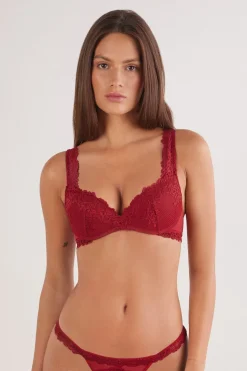 Biustonosz Super Push-Up Gioia Pretty Flowers