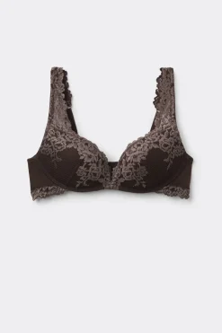 Biustonosz Super Push-Up Gioia Pretty Flowers