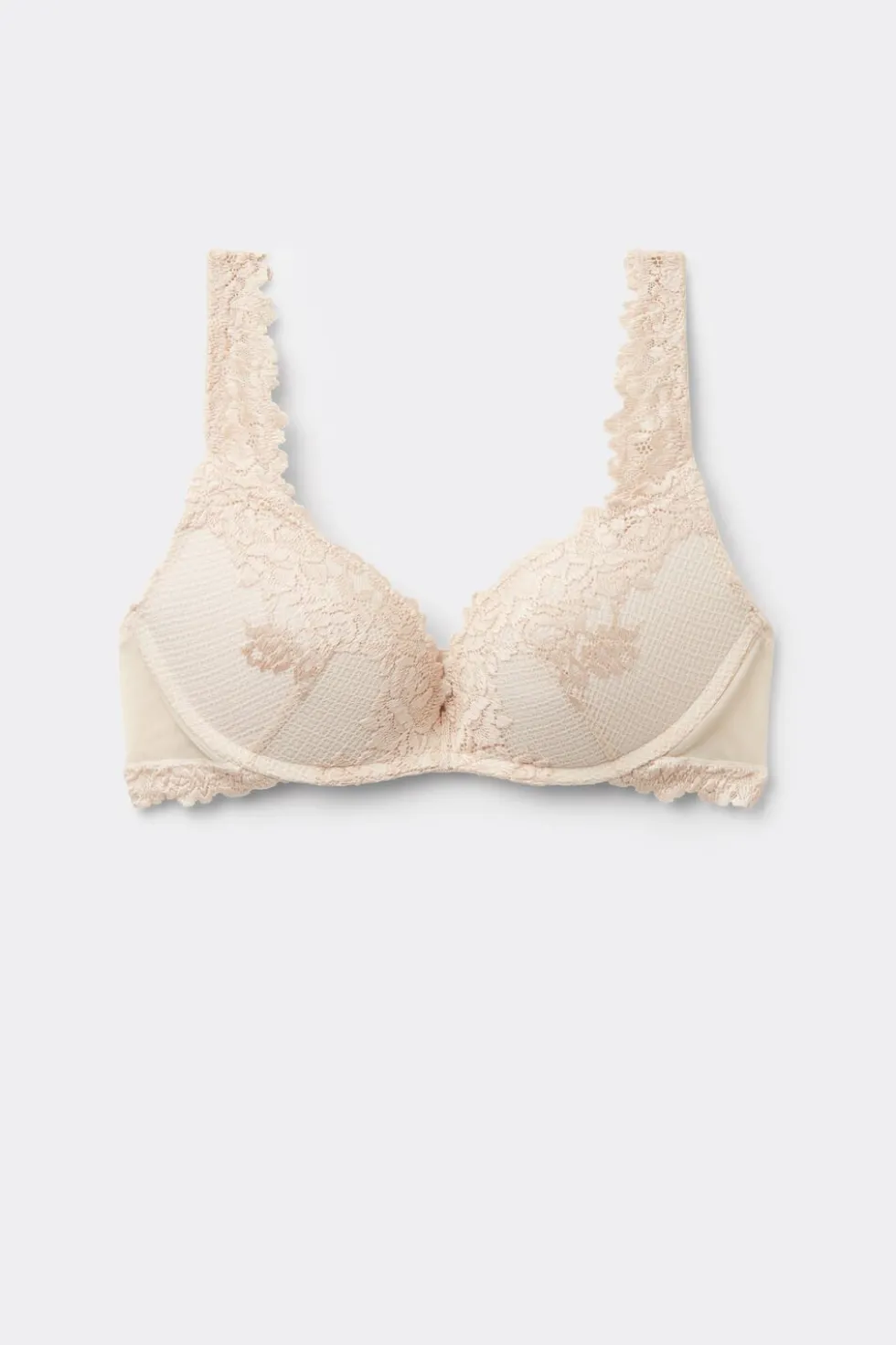 Biustonosz Super Push-Up Gioia Pretty Flowers