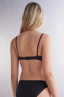 Biustonosz super push-up Simona z mikrofibry Ultralight