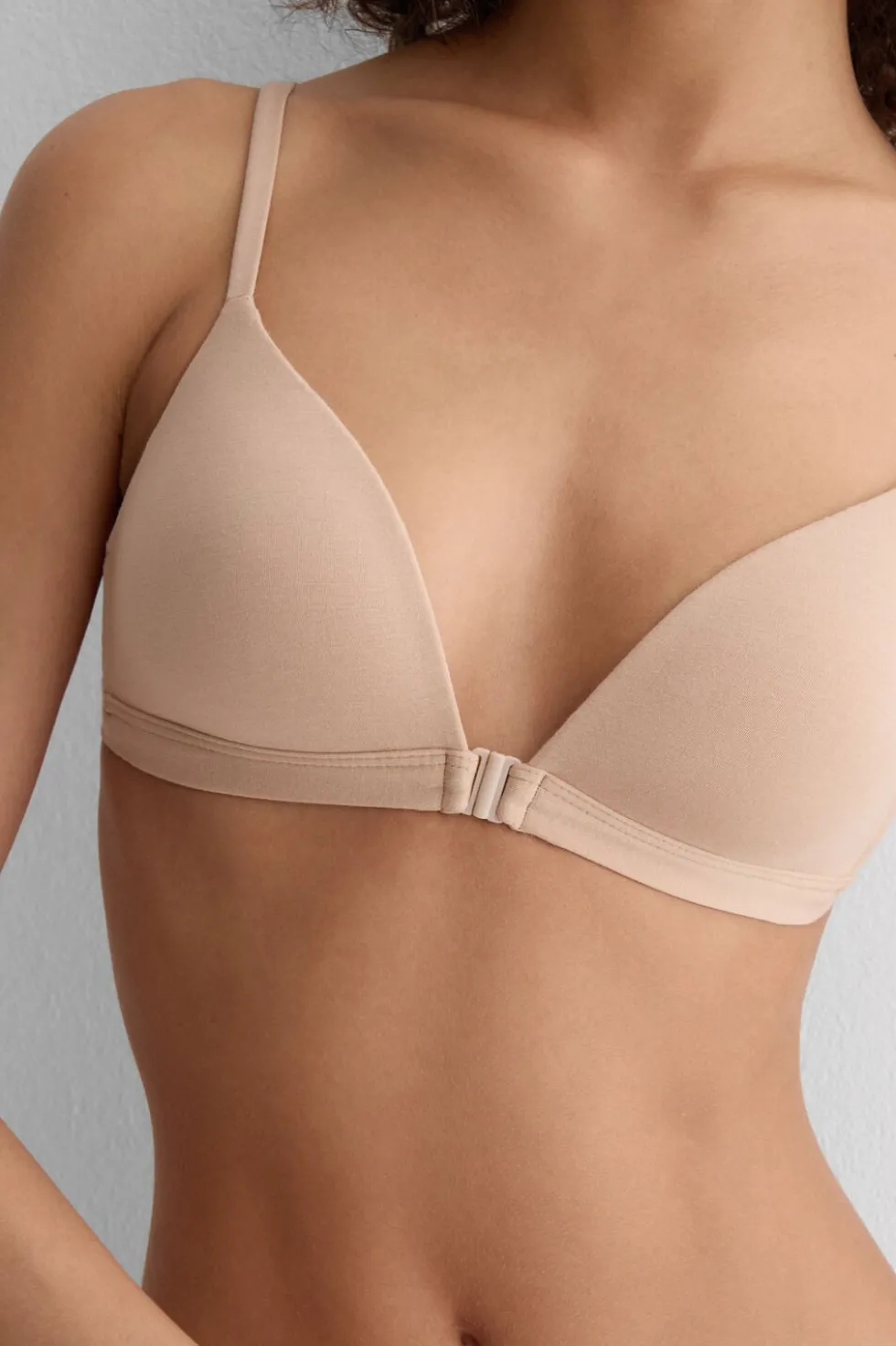Biustonosz Trójkąt Tiziana z Bawełny Ultralight Cotton