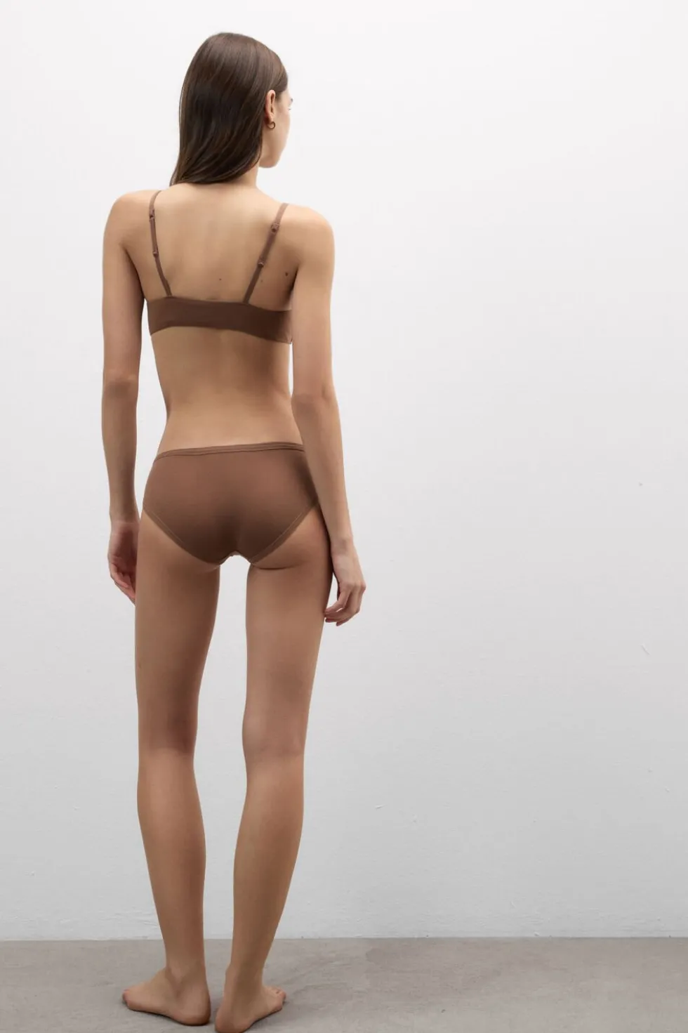 Biustonosz Trójkąt Tiziana z Bawełny Ultralight Cotton