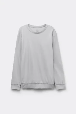 Bluzka z Długim Rękawem z Bawełny Elevated Cotton