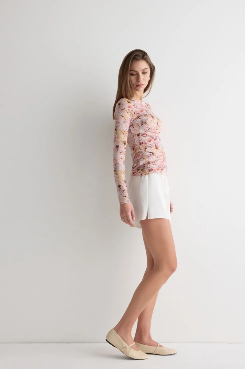 Bluzka z Długim Rękawem z Modalu Ultralight z Dodatkiem Kaszmiru I Bloom for You