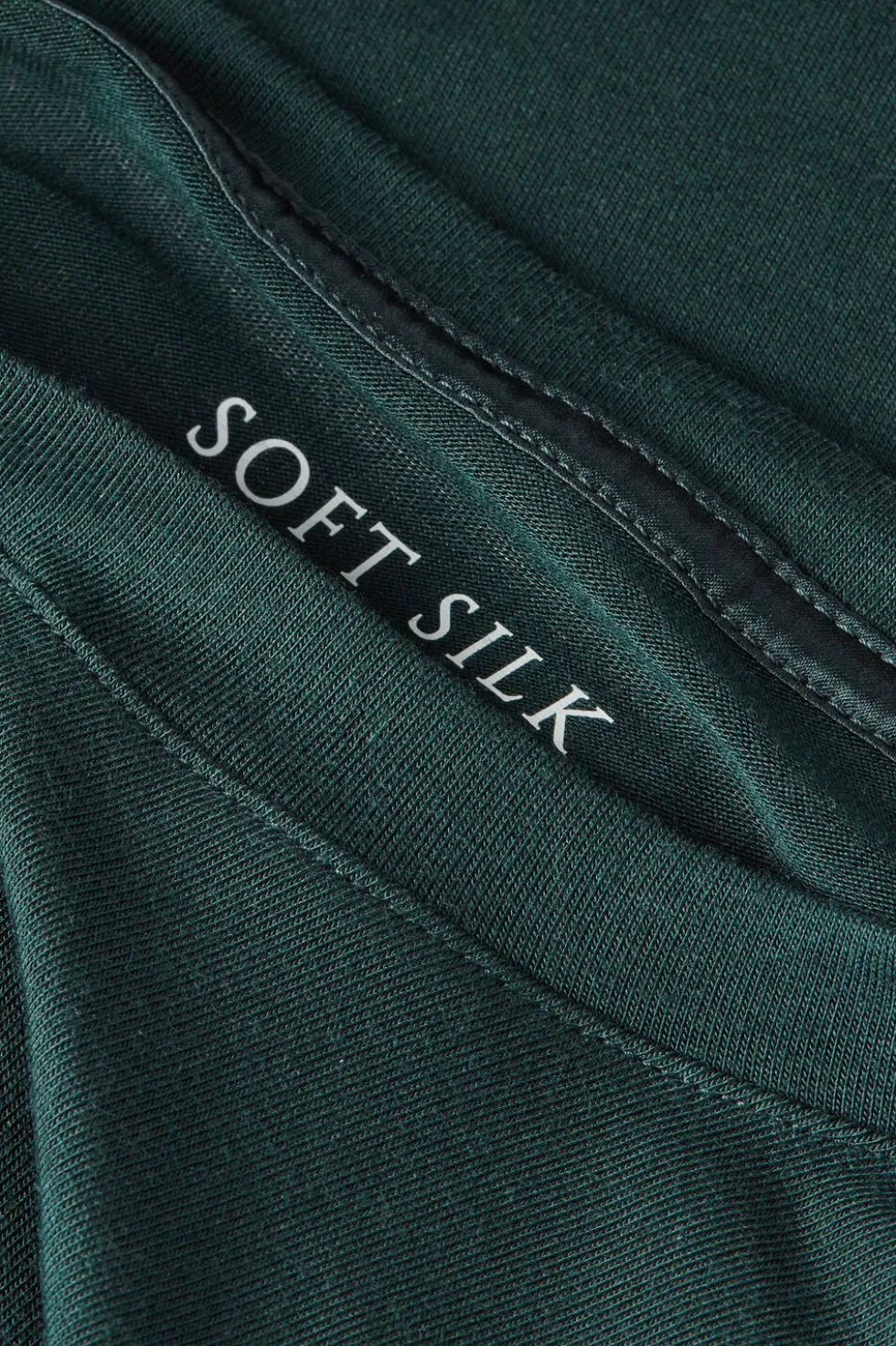 Bluzka z Długim Rękawem z Tkaniny Soft Silk