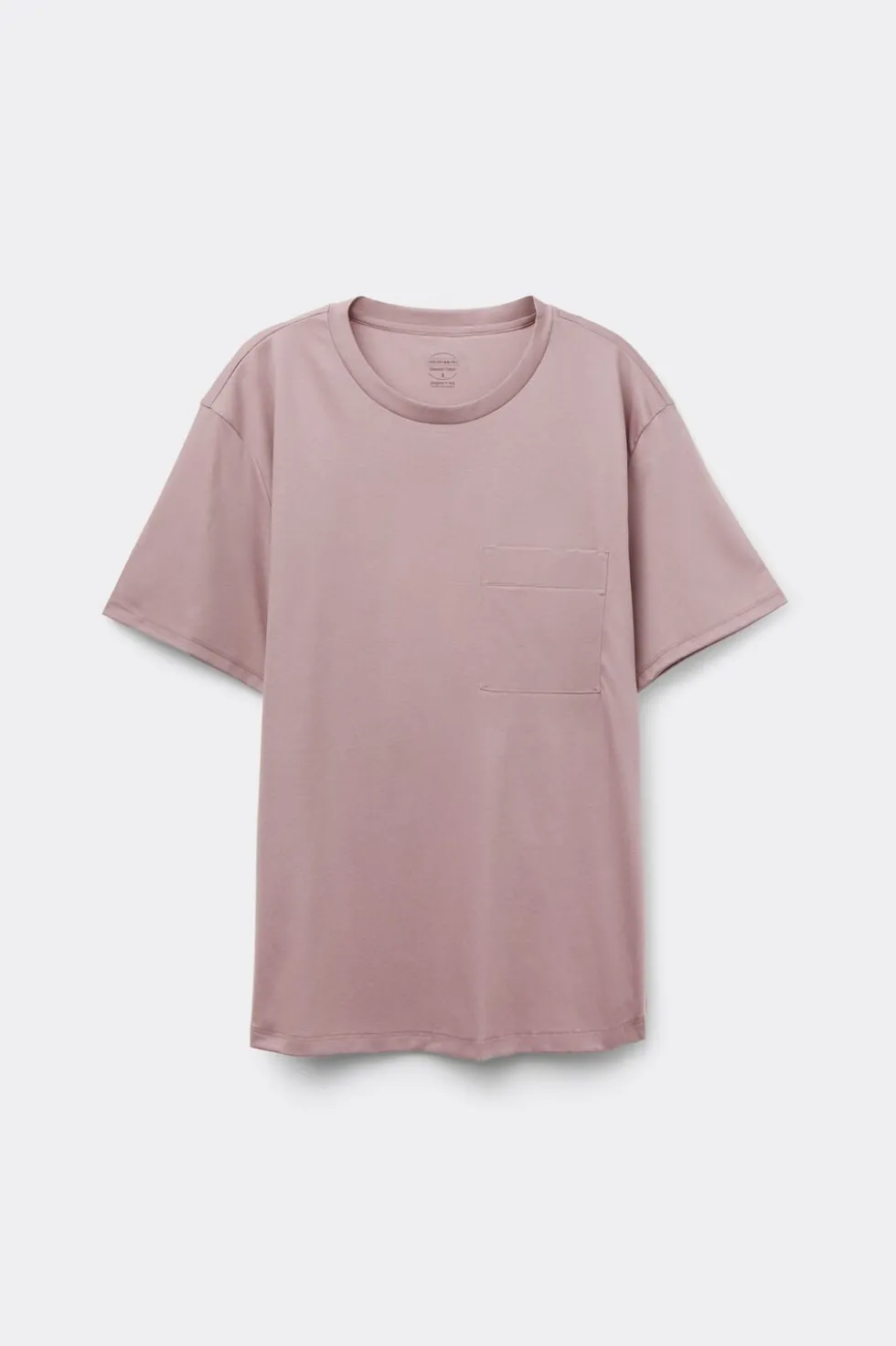 Bluzka z Krótkim Rękawem z Bawełny Elevated Cotton