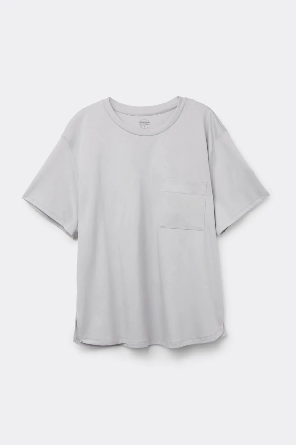 Bluzka z Krótkim Rękawem z Bawełny Elevated Cotton