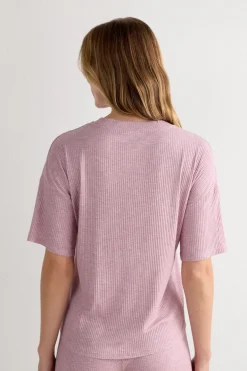 Bluzka z Krótkim Rękawem z Modalu Chic Comfort