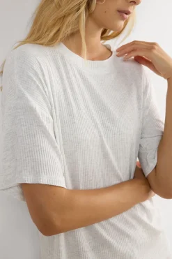 Bluzka z Krótkim Rękawem z Modalu Chic Comfort