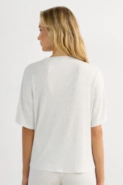 Bluzka z Krótkim Rękawem z Modalu Chic Comfort
