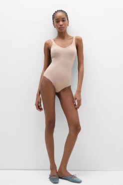 Body bez Rękawów z Bawełny Ultralight Cotton