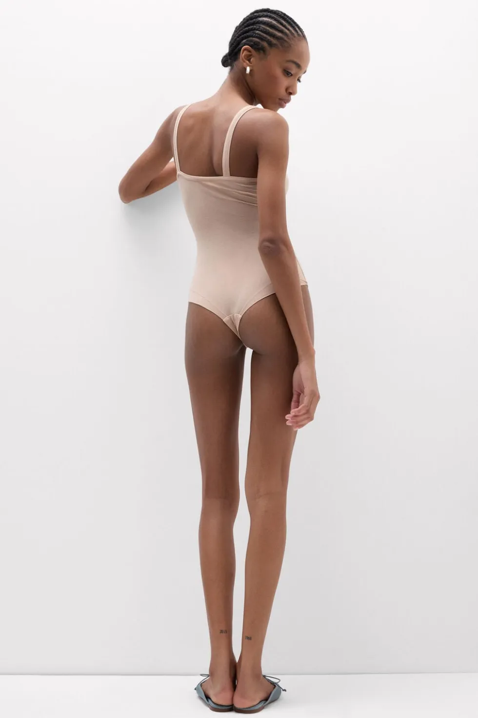 Body bez Rękawów z Bawełny Ultralight Cotton