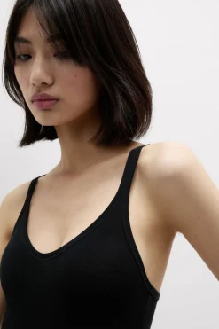 Body bez Rękawów z Bawełny Ultralight Cotton