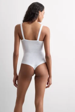 Body bez Rękawów z Bawełny Ultralight Cotton
