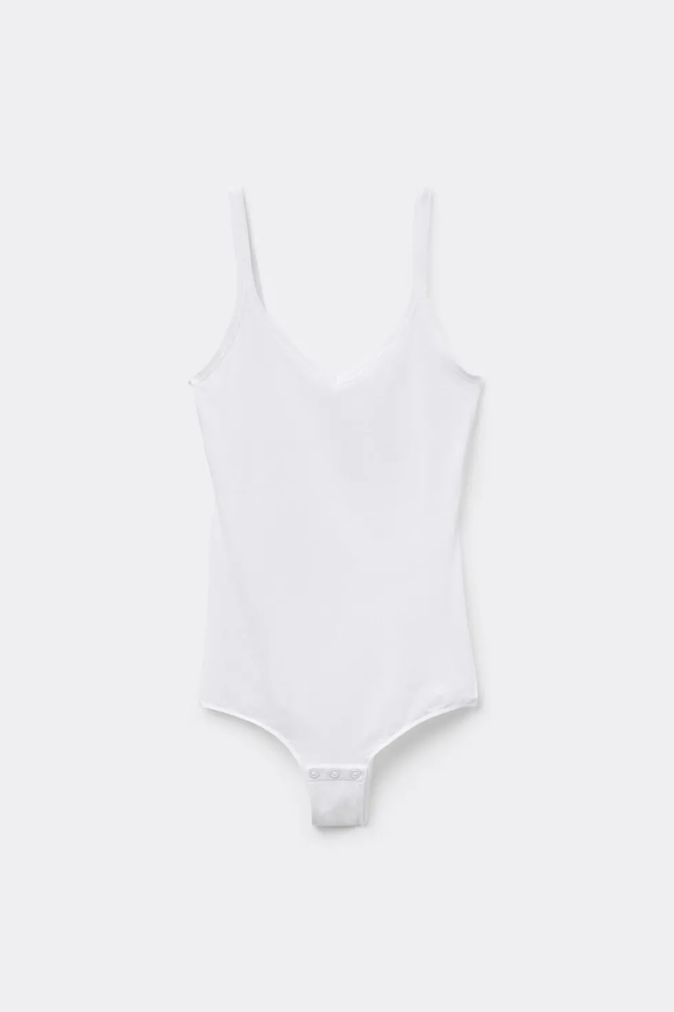 Body bez Rękawów z Bawełny Ultralight Cotton