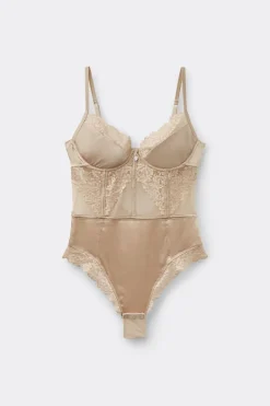 Body Carioca Silky Flowers