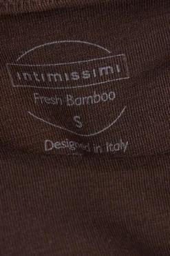 Body na Szerokich Ramiączkach z Tkaniny Fresh Bamboo