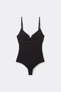 Body z Cienkimi Ramiączkami z Tkaniny Fresh Bamboo