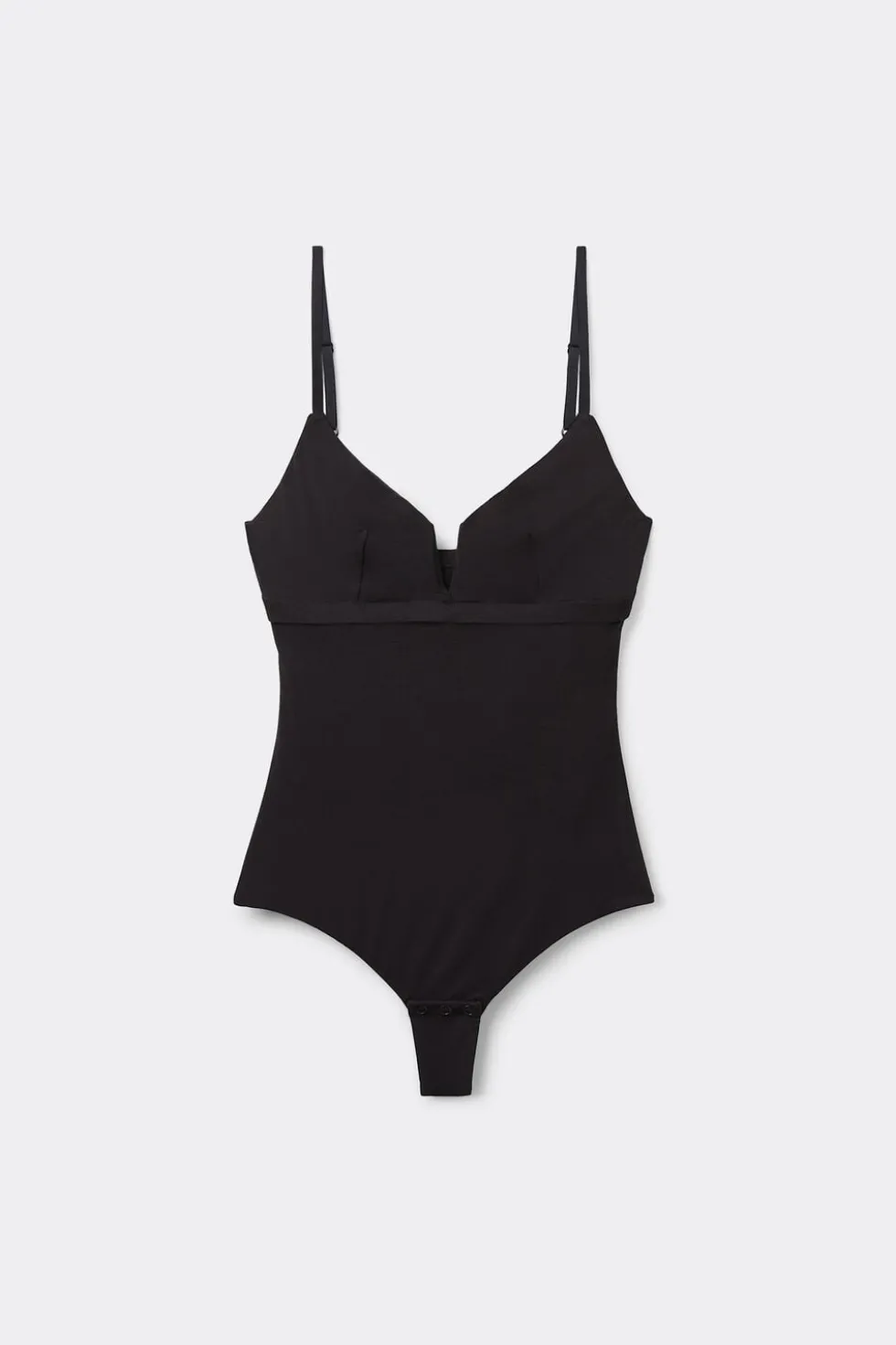 Body z Cienkimi Ramiączkami z Tkaniny Fresh Bamboo