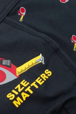 Bokserki z Bawełny Superior z Nadrukiem Size Matters