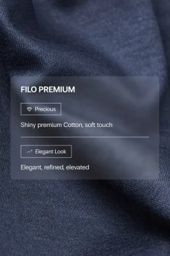 Bokserki z Merceryzowanej Bawełny filo Premium