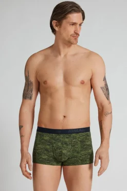 Bokserki z Mikrofibry we Wzór Pixel Camouflage
