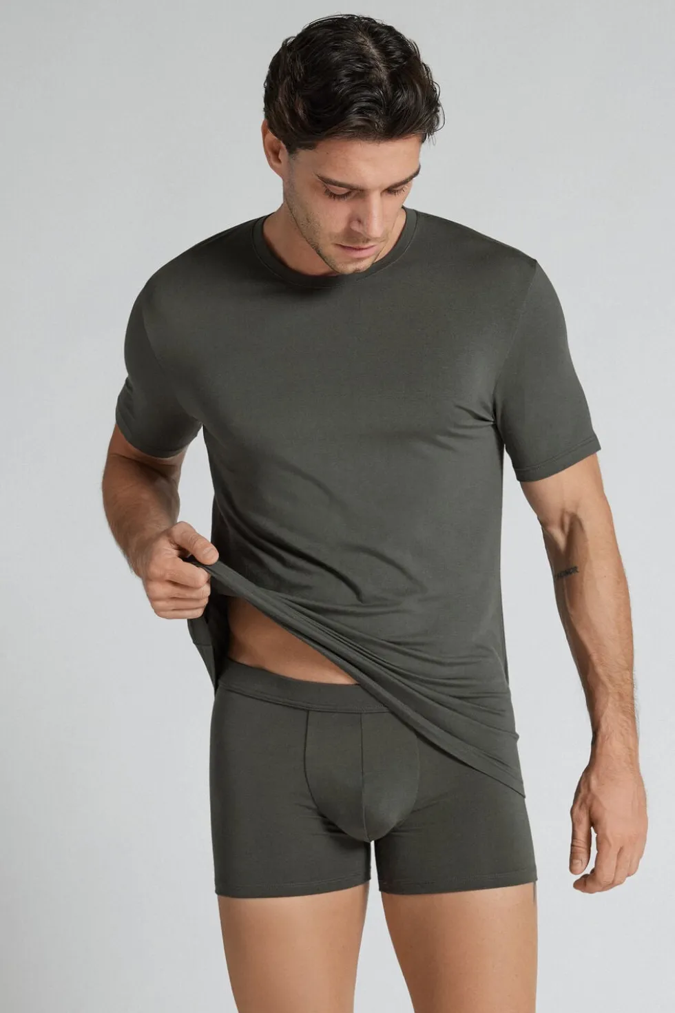 Bokserki z tkaniny Soft Silk