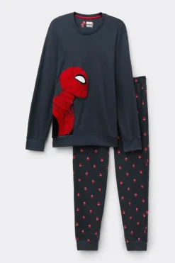 Długa Piżama Bawełniana Marvel Spiderman