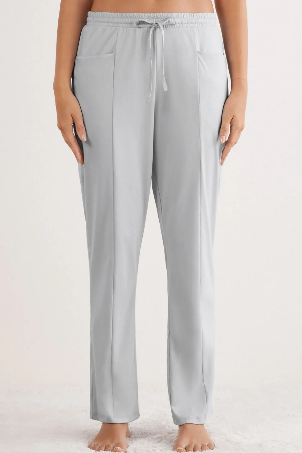 Długie Spodnie z Bawełny Elevated Cotton
