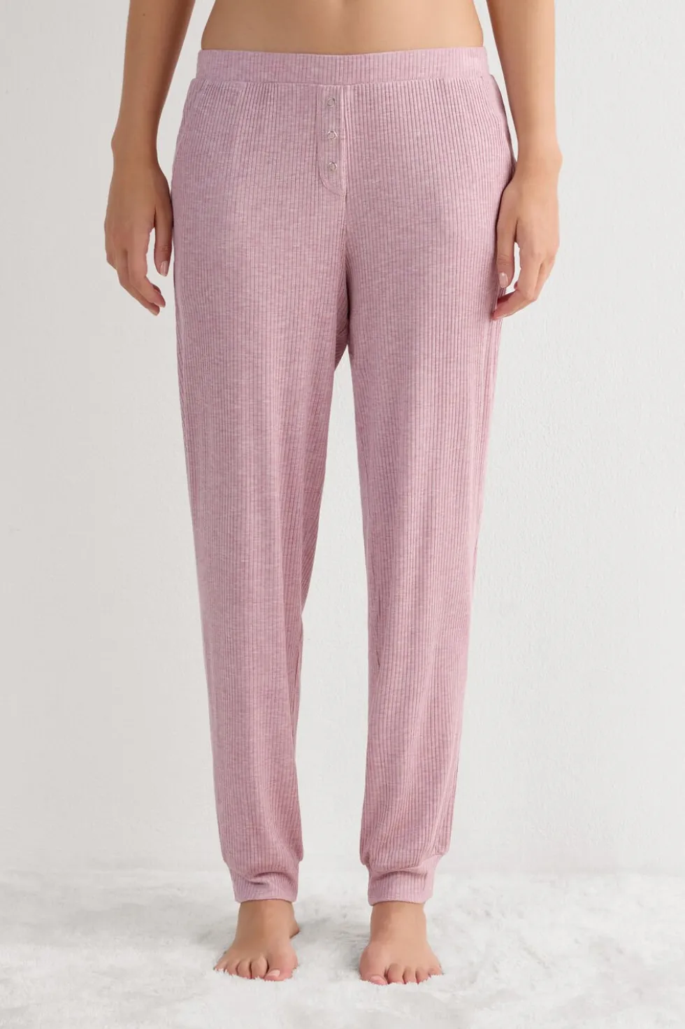 Długie Spodnie z Modalu Chic Comfort