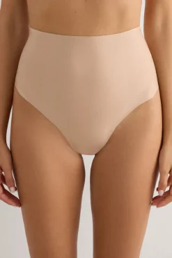 Figi Brazylijskie Culotte z Surowo Wykończonej Mikrofibry