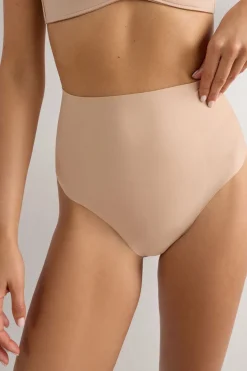 Figi Brazylijskie Culotte z Surowo Wykończonej Mikrofibry