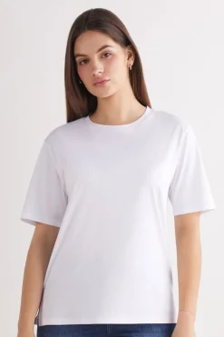 Koszulka z Krótkim rękawem z Elevated Cotton