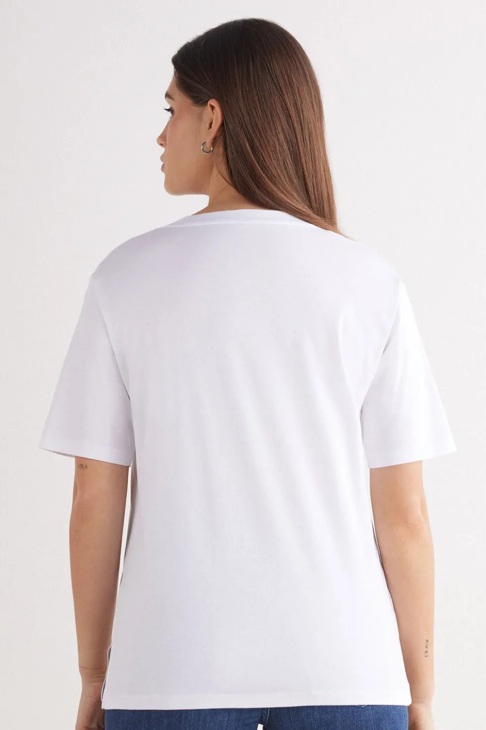 Koszulka z Krótkim rękawem z Elevated Cotton