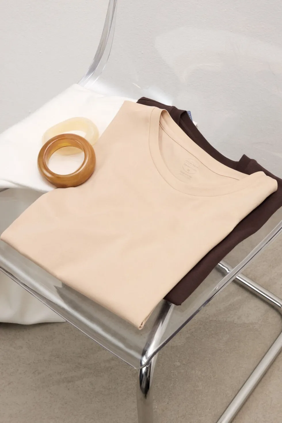 Koszulka z Krótkim rękawem z Elevated Cotton