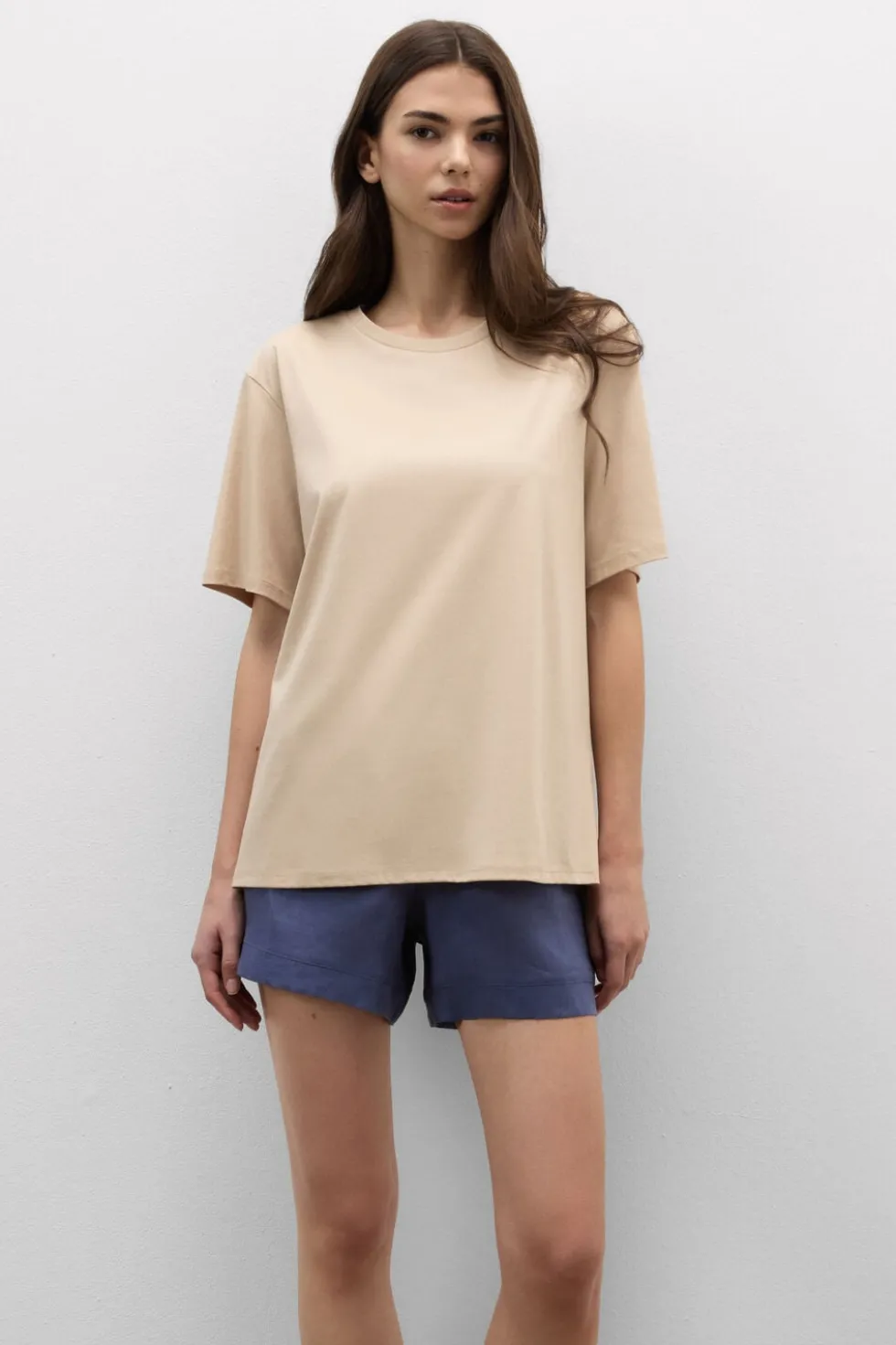 Koszulka z Krótkim rękawem z Elevated Cotton