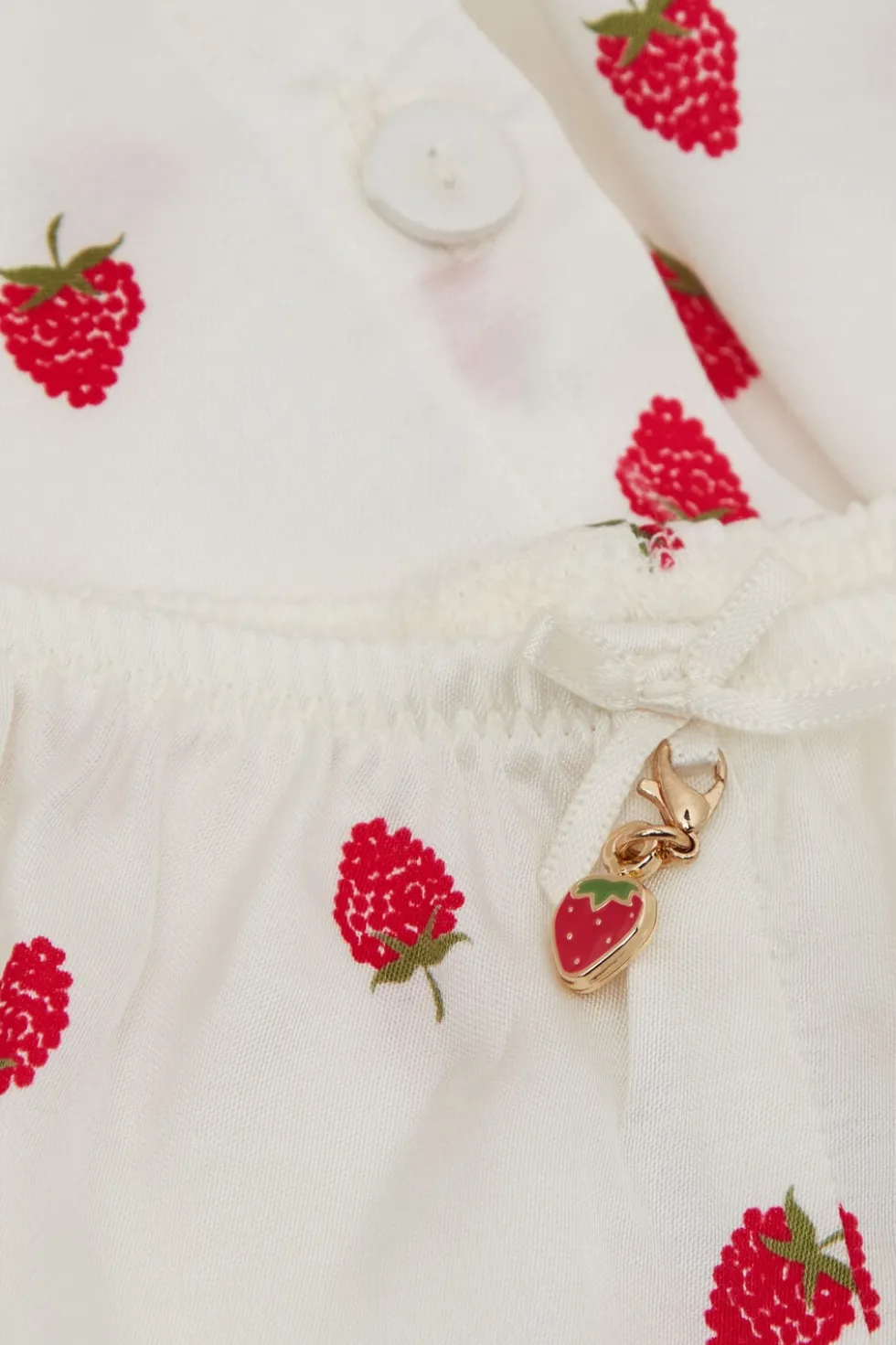 Krótka Piżama z Satyny Wiskozowej Sweet as a Berry