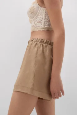 Krótkie Spodenki zPłótna Lnianego The Pure Linen