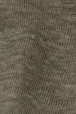 Lniana Bluzka z Krótkim Rękawem The Pure Linen