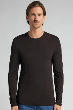 Longsleeve męski z wełny merino