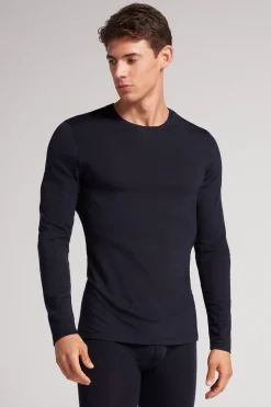 Longsleeve męski z wełny merino