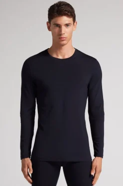 Longsleeve męski z wełny merino