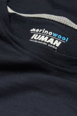 Longsleeve męski z wełny merino