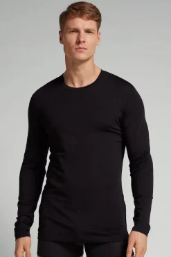 Longsleeve męski z wełny merino
